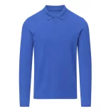 21962-019MK - Tricou polo colorat pentru adulti - Charlot - BLUE