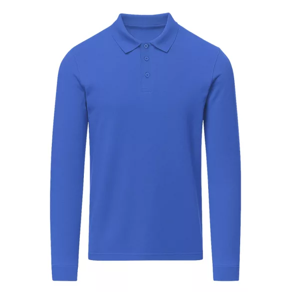 21962-019MK - Tricou polo colorat pentru adulti - Charlot - BLUE