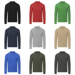 21962-372MK - Tricou polo colorat pentru adulti - Charlot - DARK NAVY