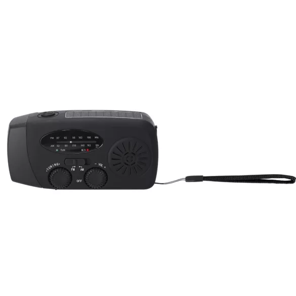 21983-002MK - Radio de urgenta multifunctional - Cartney - BLACK