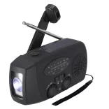 21983-002MK - Radio de urgenta multifunctional - Cartney - BLACK