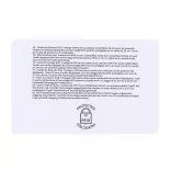 22003-MK - Card RFID - Fatton - WHITE