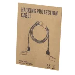 22004-MK - Cablu de protectie impotriva hackingului - Gabbo - BLACK