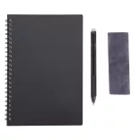 22075-MK - Caiet de notite stergator - Gratox - BLACK
