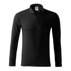 2210113-Tricou-polo-pentru-barbati-Pique-Polo-LS-Negru