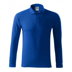 2210513-Tricou-polo-pentru-barbati-Pique-Polo-LS-Albastru-regal