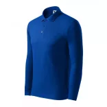 2210513-Tricou-polo-pentru-barbati-Pique-Polo-LS-Albastru-regal
