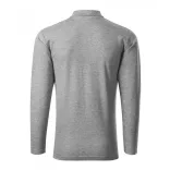 2211213-Tricou-polo-pentru-barbati-Pique-Polo-LS-Gri-inchis