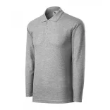 2211213-Tricou-polo-pentru-barbati-Pique-Polo-LS-Gri-inchis