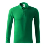 2211613 - Tricou polo pentru barbati - Pique Polo LS - [Verde mediu]