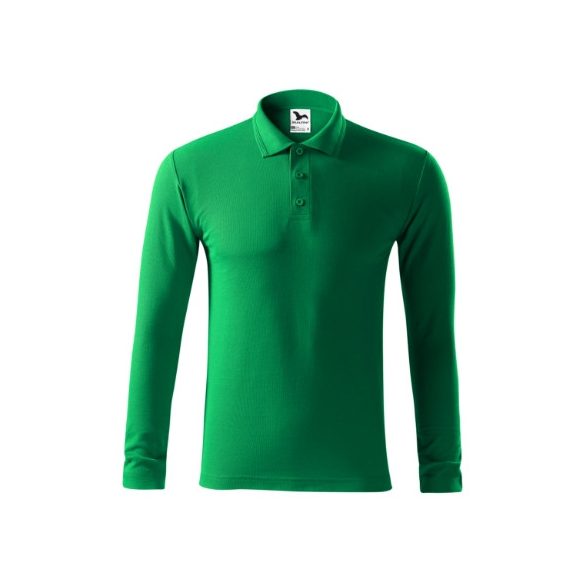 2211613 - Tricou polo pentru barbati - Pique Polo LS - [Verde mediu]