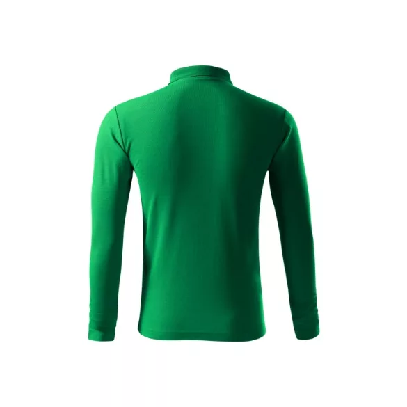 2211613 - Tricou polo pentru barbati - Pique Polo LS - [Verde mediu]