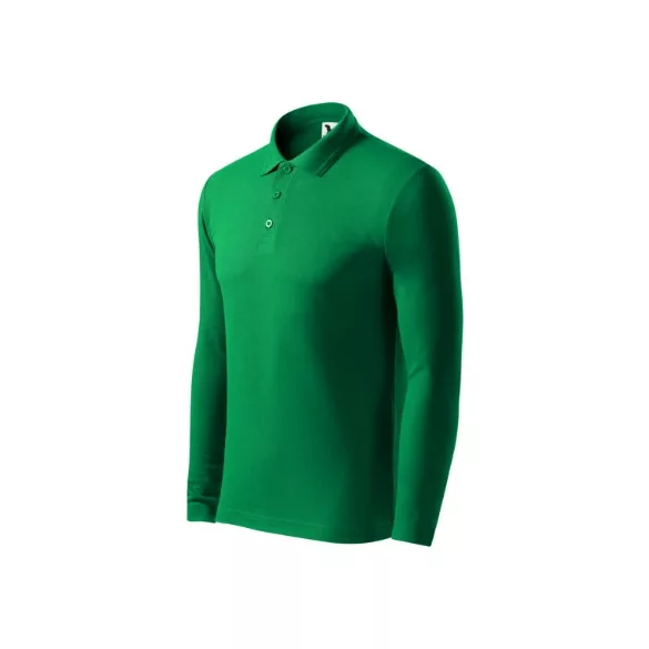 2211613 - Tricou polo pentru barbati - Pique Polo LS - [Verde mediu]
