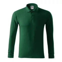   221D313 - Tricou polo pentru barbati - Pique Polo LS - [Dark Green]