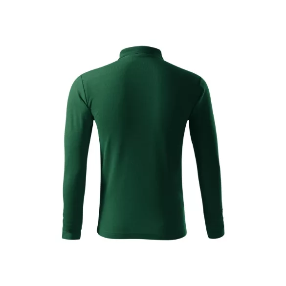 221D313 - Tricou polo pentru barbati - Pique Polo LS - [Dark Green]