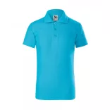 2224407-Tricou-polo-pentru-copii-Pique-Polo-Turcoaz