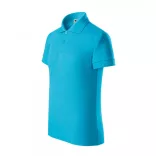 2224407-Tricou-polo-pentru-copii-Pique-Polo-Turcoaz