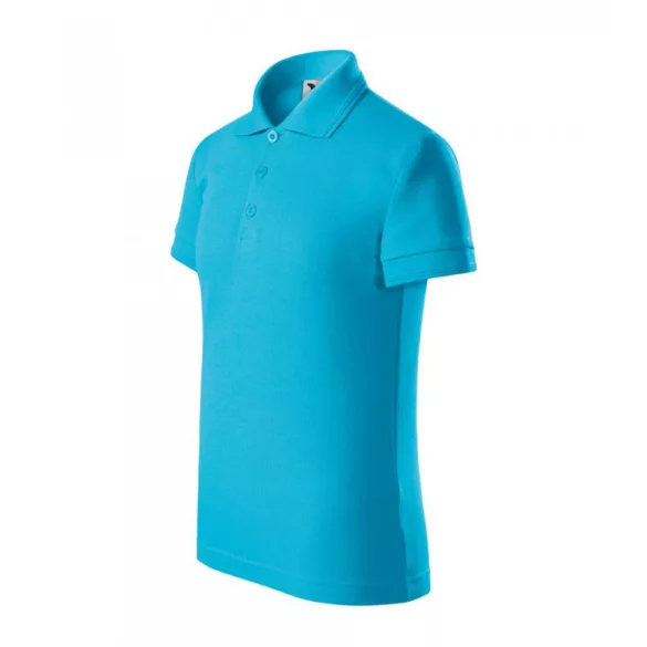 2224407-Tricou-polo-pentru-copii-Pique-Polo-Turcoaz