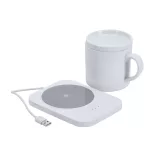 22245-MK - Incalzitor de pahare cu incarcator - Wasoox - WHITE