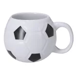 22258-MK - Cana fotbal minge - Hindy - BLACK - 440 ml