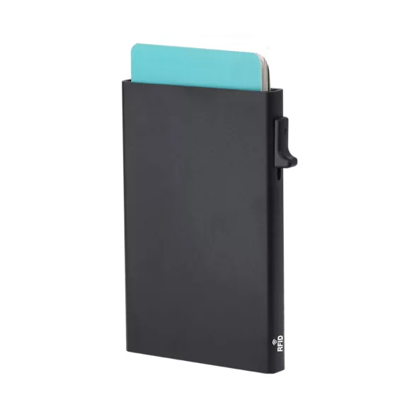 22261-MK - Portofel de card - Alfek - BLACK