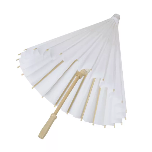 22276-MK - Umbrela - Zalea - WHITE