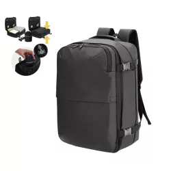 22285-MK - Rucsac cu vid - Garnep - BLACK