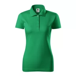   2231612 - Tricou polo pentru dama - Single J. - [Verde mediu]