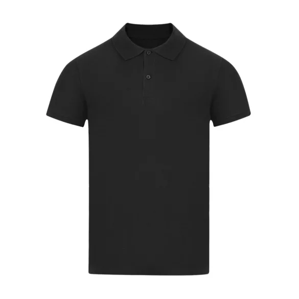 22339-002MK - Tricou polo colorat pentru barbati - Charles - BLACK