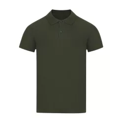   22339-225MK - Tricou polo colorat pentru barbati - Charles - BOTTLE GREEN