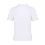 22342-MK - Tricou polo alb pentru femei - Charles - WHITE
