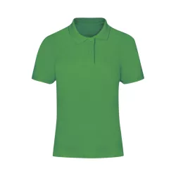   22343-004MK - Tricou polo colorat pentru femei - Charles - GREEN