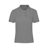22343-008MK - Tricou polo colorat pentru femei - Charles - GREY
