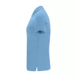 22343-019MK - Tricou polo colorat pentru femei - Charles - BLUE