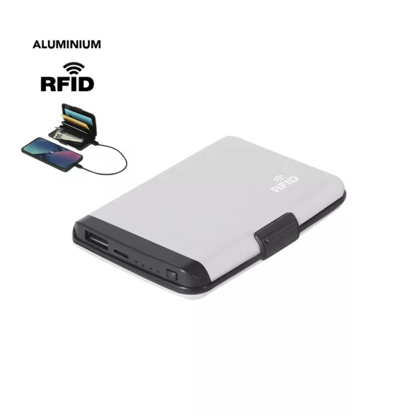22353-MK - Suport card Power Bank - Chefler - SILVER