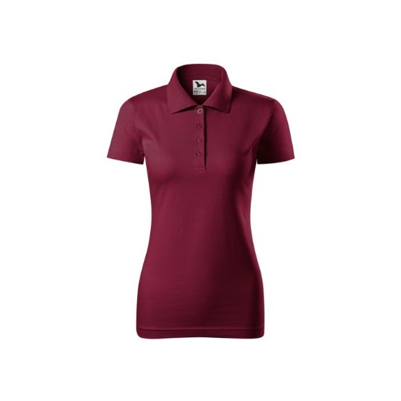 2238612 - Tricou polo pentru dama - Single J. - [Garnet]