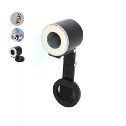 22397-MK - Ventilator cu inel luminat - Tangix - BLACK