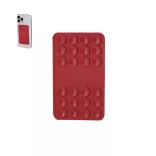 22443-003MK - Suport adeziv pentru smartphon - Targon - RED