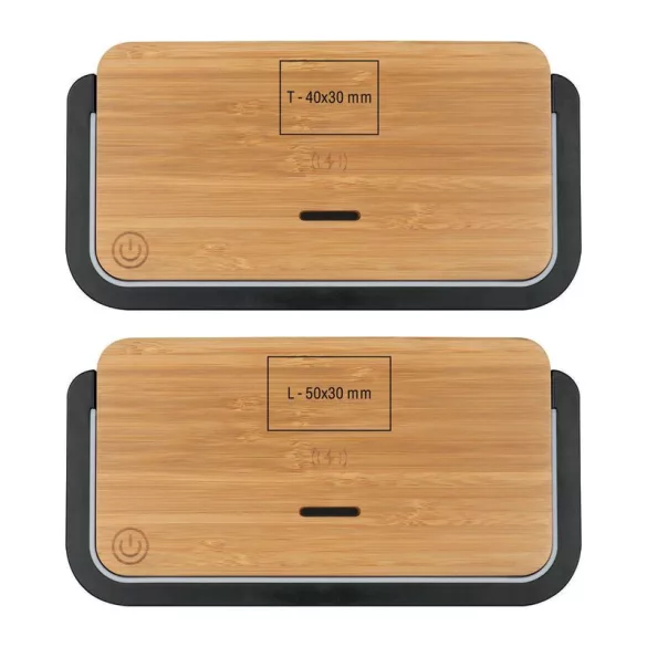 2324213 - Incarcator wireless din bambus