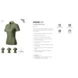 2330913 - Tricou polo de dama - Focus - Malfini - [Khaki]