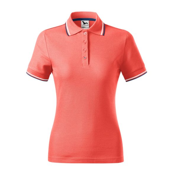 233A113 - Tricou polo de dama - Focus - Malfini - [Coral]