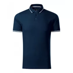 2510213-Tricou-polo-pentru-barbati-Perfection-plain-Albastru-marin