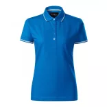 2537013-Tricou-polo-pentru-dama-Perfection-plain-Snorkel-blue