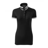 2570112-Tricou-polo-pentru-dama-Collar-Up-Negru