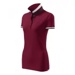 2578612-Tricou-polo-pentru-dama-Collar-Up-Garnet