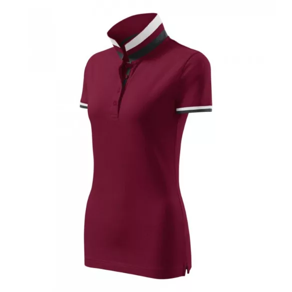 2578612-Tricou-polo-pentru-dama-Collar-Up-Garnet