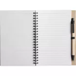 2715-006 - Notes ECO cu spira si pix - Stella - B6