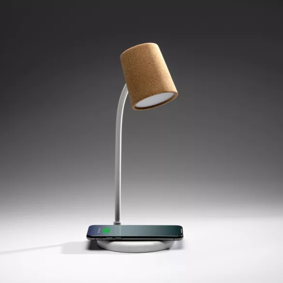 CR2989-Lampa-de-birou-cu-detalii-de-pluta-si-incarcator-wireless-10W-DRAVIS-ALB