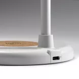 CR2989-Lampa-de-birou-cu-detalii-de-pluta-si-incarcator-wireless-10W-DRAVIS-ALB