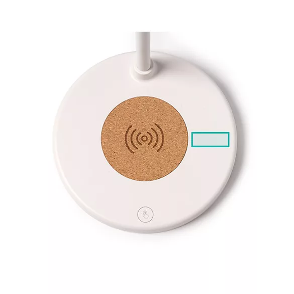 CR2989-Lampa-de-birou-cu-detalii-de-pluta-si-incarcator-wireless-10W-DRAVIS-ALB